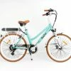RooDog Polka Dot Step Through Hybrid Electric Bike - Mint Polka -Cheap Hybrid Electric Bikes Store roodog polka dot electric bike x 41193 1