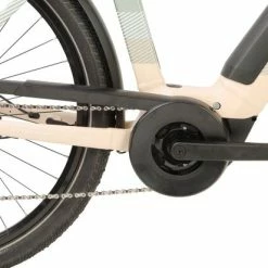 Raleigh Centros Low Step Derailleur Gear Hybrid Electric Bike, BOSCH Performance - Mint/Sand -Cheap Hybrid Electric Bikes Store sand x 43417