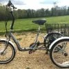 Mission Space Genie Lowstep Electric Converted Tricycle, Cyclotricity Powered, 20" - Metallic Grey -Cheap Hybrid Electric Bikes Store space genie electric converted trike x 35753 1