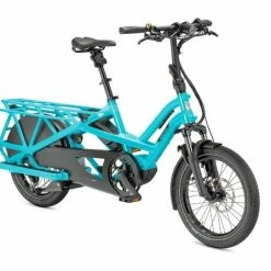 Tern GSD S10 LX Semi-Folding Cargo Electric Bike, BOSCH Cargo Line - Light Blue -Cheap Hybrid Electric Bikes Store tern gsd s10 lx cargo electric bike x 42770 1