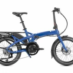 Tern Vektron Q9 Cargo Ready Folding Electric Bike, BOSCH Perf. - Satin Royal Blue