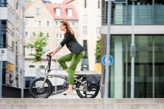 Tern Vektron S10 Cargo Ready Folding Electric Bike, BOSCH Perf. - Satin Silver 5 Tern Vektron S10 Cargo Ready Folding Electric Bike, BOSCH Perf. - Satin Silver - Image 3