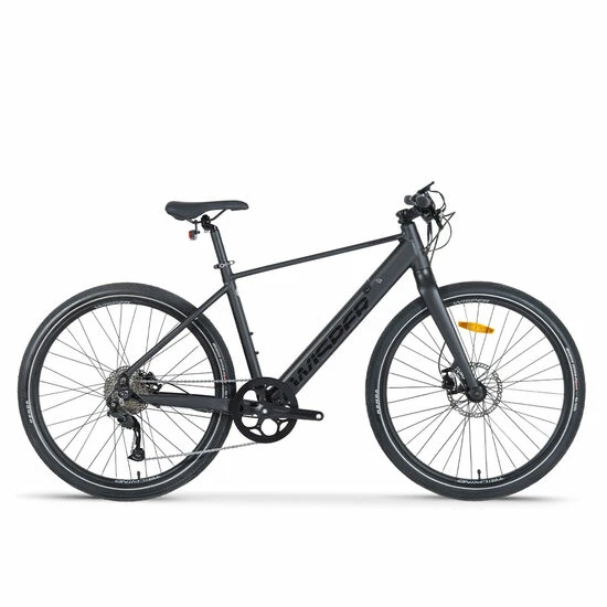 Wisper Tailwind City Crossbar Commuter Electric Bike - Black 3 Wisper Tailwind City Crossbar Commuter Electric Bike - Black