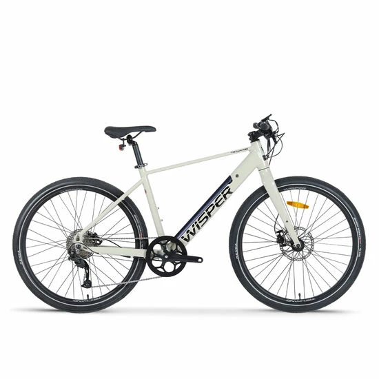 Wisper Tailwind City Crossbar Commuter Electric Bike - Stone 3 Wisper Tailwind City Crossbar Commuter Electric Bike - Stone
