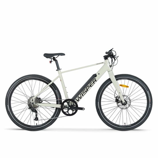 Wisper Tailwind City Crossbar Commuter Electric Bike - Stone 4 Wisper Tailwind City Crossbar Commuter Electric Bike - Stone - Image 2