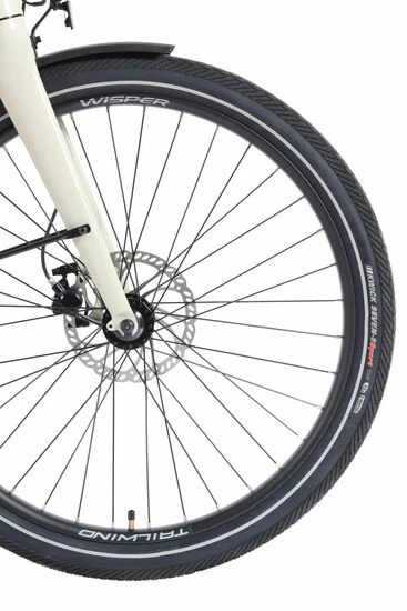 Wisper Tailwind City Crossbar Commuter Electric Bike - Stone 10 Wisper Tailwind City Crossbar Commuter Electric Bike - Stone - Image 8