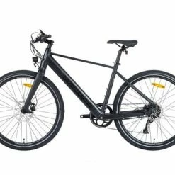 Wisper Tailwind City Crossbar Commuter Electric Bike - Black -Cheap Hybrid Electric Bikes Store wisper tailwind city crossbar x 43121