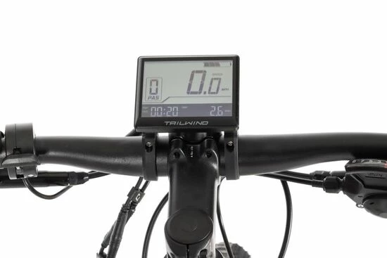 Wisper Tailwind City Crossbar Commuter Electric Bike - Black 8 Wisper Tailwind City Crossbar Commuter Electric Bike - Black - Image 6