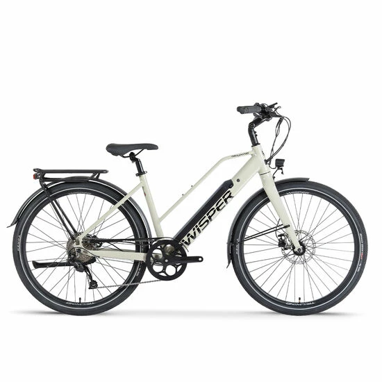 Wisper Tailwind Comfort LOW Crossbar Commuter Electric Bike 2023 - Stone 4 Wisper Tailwind Comfort LOW Crossbar Commuter Electric Bike 2023 - Stone - Image 2