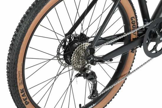 Wisper Tailwind Trail Crossbar Commuter Electric Bike - Black 8 Wisper Tailwind Trail Crossbar Commuter Electric Bike - Black - Image 6