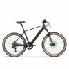 Wisper Tailwind Trail Crossbar Commuter Electric Bike - Black