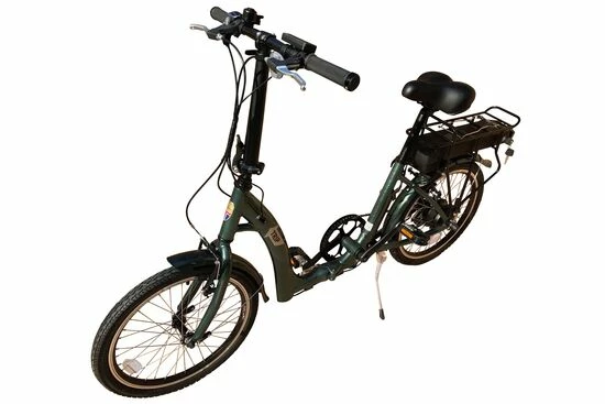 Batribike Trip 20" Ultra Low-Step Folding Electric Bike - Green 6 Batribike Trip 20" Ultra Low-Step Folding Electric Bike - Green - Image 4
