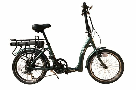 Batribike Trip 20" Ultra Low-Step Folding Electric Bike - Green 3 Batribike Trip 20" Ultra Low-Step Folding Electric Bike - Green