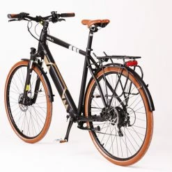 Batribike Vista-X Crossbar Trekking Electric Bike, 28" Wheel, Front Suspension - Black/Brown -Cheap Hybrid Electric Bikes Store xbatribike vista x trekking electric bike x 40276.jpg.pagespeed.ic .AWJSxphvoA