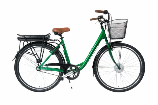 Cyclotricity Jade Step Through Dutch Style Electric Bike, 3 Speed Nexus Hub Gear, 700c Wheel - Green 3 Cyclotricity Jade Step Through Dutch Style Electric Bike, 3 Speed Nexus Hub Gear, 700c Wheel - Green