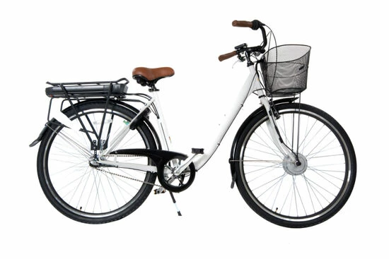 Cyclotricity Jade Step Through Dutch Style Electric Bike, 3 Speed Nexus Hub Gear, 700c Wheel - White 3 Cyclotricity Jade Step Through Dutch Style Electric Bike, 3 Speed Nexus Hub Gear, 700c Wheel - White