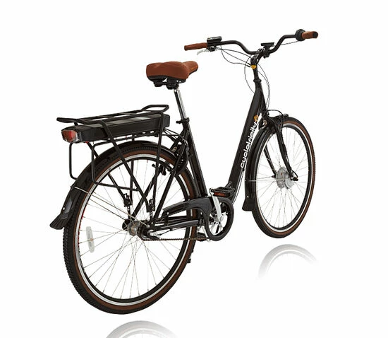 Cyclotricity Sahara Step Through Electric Bike, 700c Wheel, 3 Speed Nexus Hub Gear - Black 4 Cyclotricity Sahara Step Through Electric Bike, 700c Wheel, 3 Speed Nexus Hub Gear - Black - Image 2