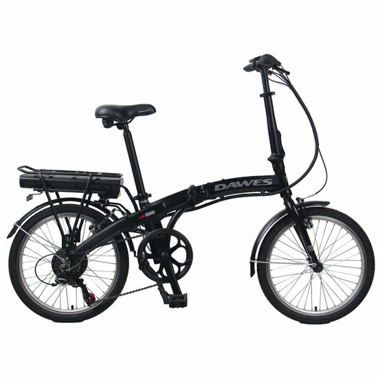 Dawes Curve 20" Folding Electric Bicycle, 10Ah 36v, 6 Speed - Black 3 Dawes Curve 20" Folding Electric Bicycle, 10Ah 36v, 6 Speed - Black