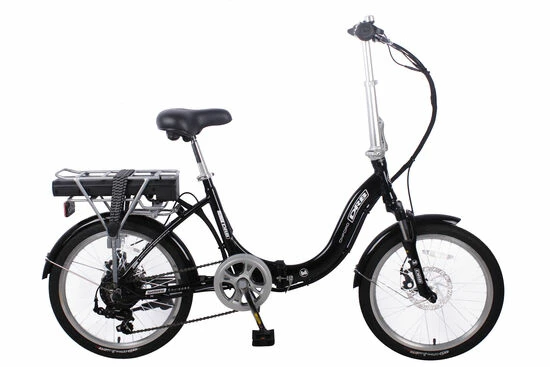 Demo Dallingridge Oxford Folding Electric Bike, 20" Wheel, 6 Speed - Gloss Black 3 Demo Dallingridge Oxford Folding Electric Bike, 20" Wheel, 6 Speed - Gloss Black