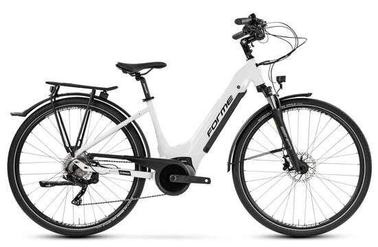 Forme Morley 1E Step Through Hybrid Electric Bike, Bosch 500Wh - Gloss White 3 Forme Morley 1E Step Through Hybrid Electric Bike, Bosch 500Wh - Gloss White