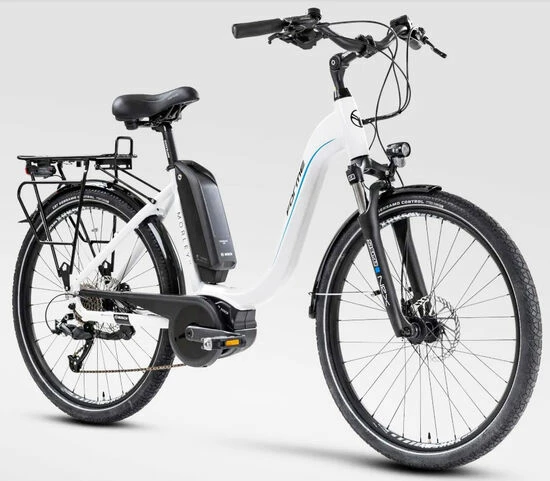 Forme Morley 2 E Step Through Hybrid Electric Bike 2022, 26" Wheel, Bosch 400Wh - Gloss White 3 Forme Morley 2 E Step Through Hybrid Electric Bike 2022, 26" Wheel, Bosch 400Wh - Gloss White