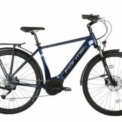 Forme Peak Trail 1E Crossbar Hybrid Trekking Bike, BOSCH Powered - Midnight Blue