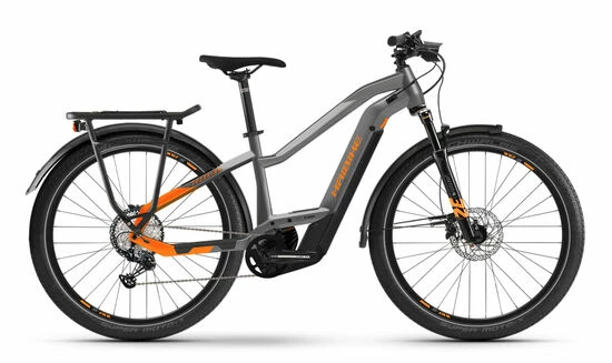 Haibike Trekking 10 MID Hybrid Electric Bike 2021, BOSCH Perf. CX, 625Wh - Titan/Lava 3 Haibike Trekking 10 MID Hybrid Electric Bike 2021, BOSCH Perf. CX, 625Wh - Titan/Lava
