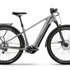 Haibike Trekking 7 HIGH All-Rounder Electric Bike 2023, 27.5" Wheel, Yamaha PW-X3 - Grey