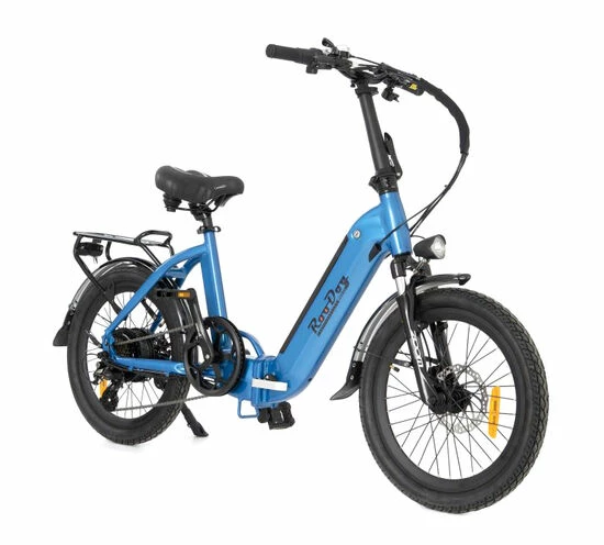 RooDog Cosmo Folding Electric Bike, 20" Wheel, 13.2Ah Integrated - Metallic Blue 3 RooDog Cosmo Folding Electric Bike, 20" Wheel, 13.2Ah Integrated - Metallic Blue