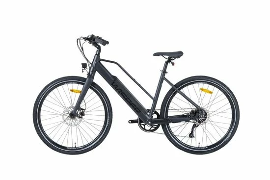 Wisper Tailwind City LOW Crossbar Commuter Electric Bike - Black 6 Wisper Tailwind City LOW Crossbar Commuter Electric Bike - Black - Image 4